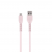 Maxlife MXUC-04 cable USB - USB-C 1,0m 3A pink Computers & Office